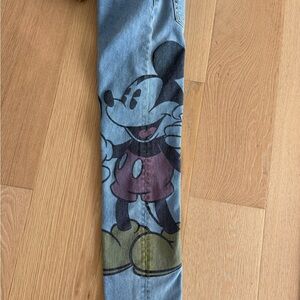 Mickey Mouse Levi's Light Blue Denim Jeans